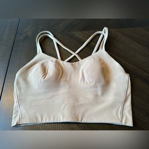 EUC Lululemon longline like a cloud size 8 tan b/c
